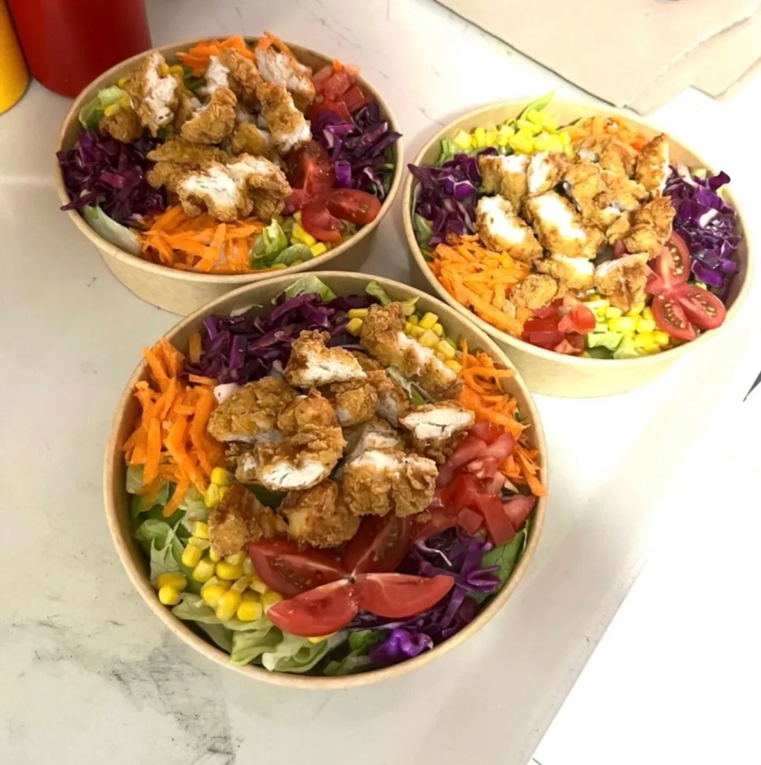 Çıtır lokum salata